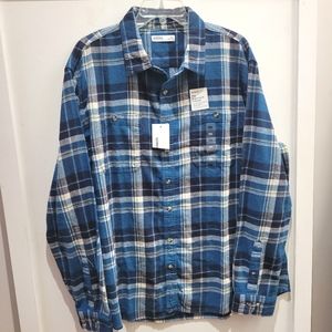 Soft Flannel Sonoma Xxl Blue Plaid